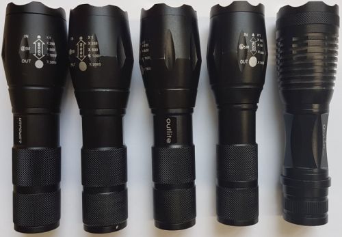 generic tactical flashlights